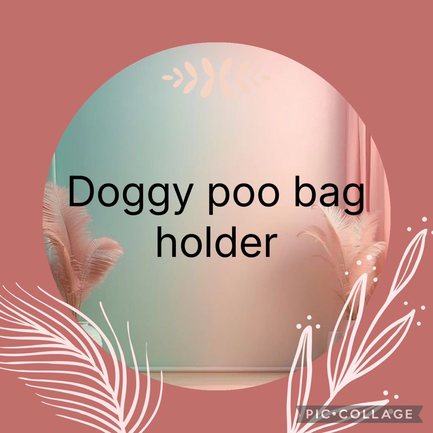 Doggy poo bag holders