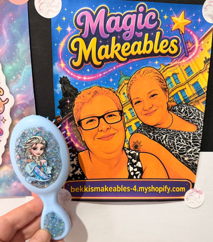 Kiddies hairbrush’s pre made