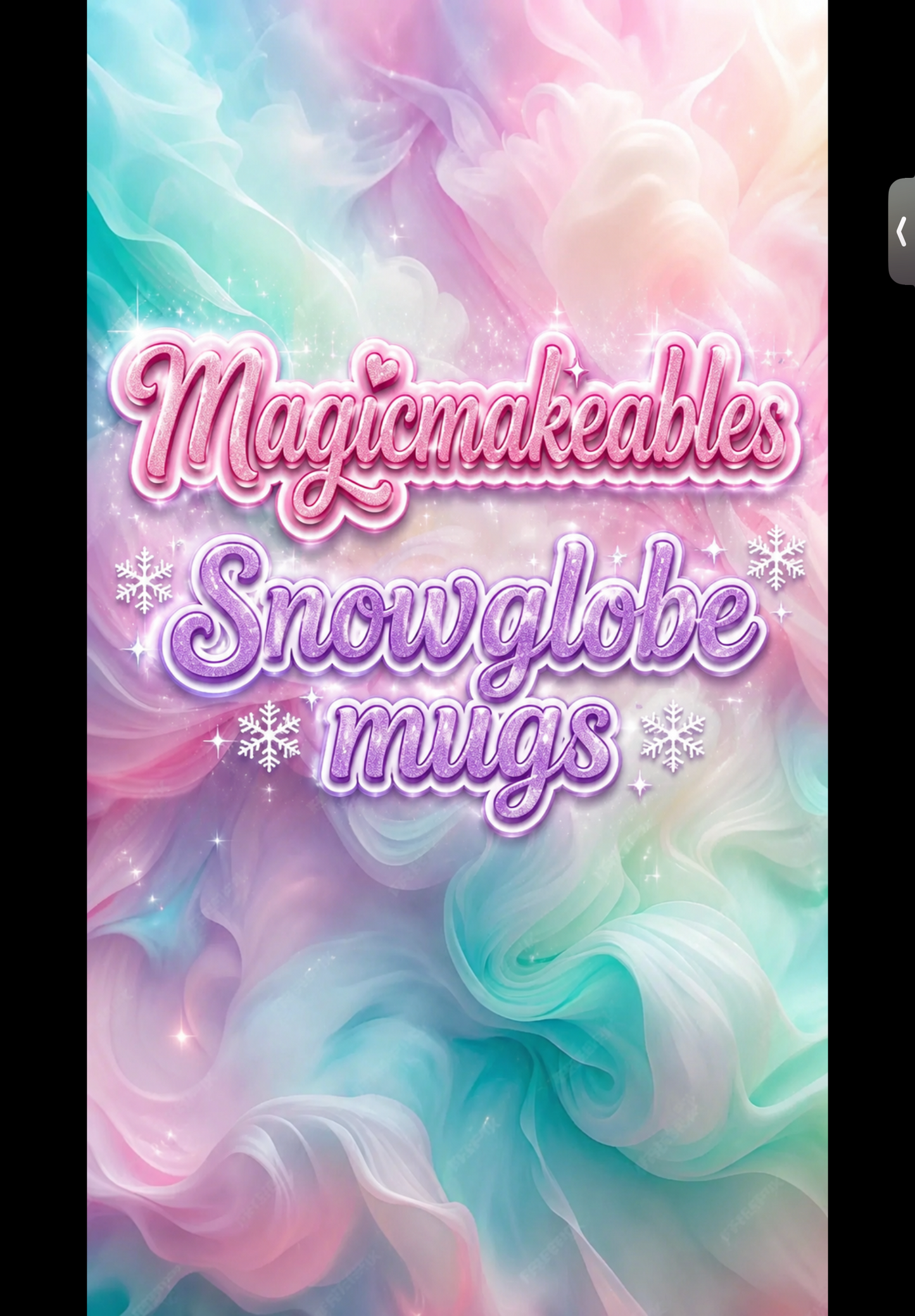 Snowglobe mugs