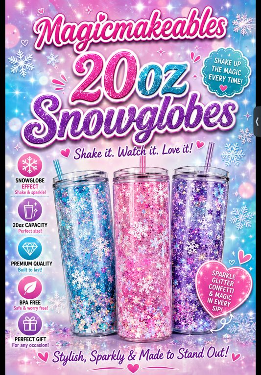 20oz snowglobes